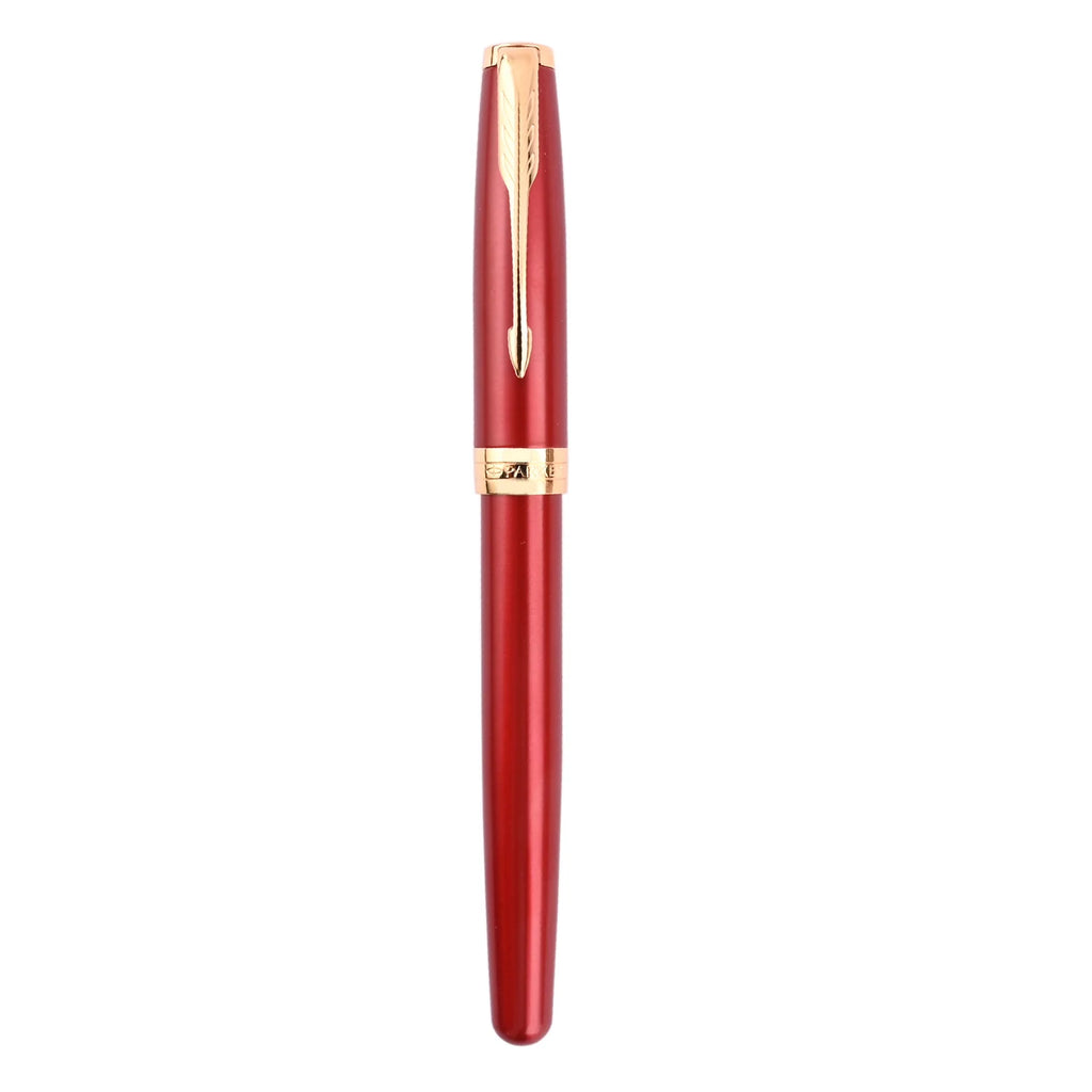 Parker Sonnet Intense Red Gold Trim Fountain Pen