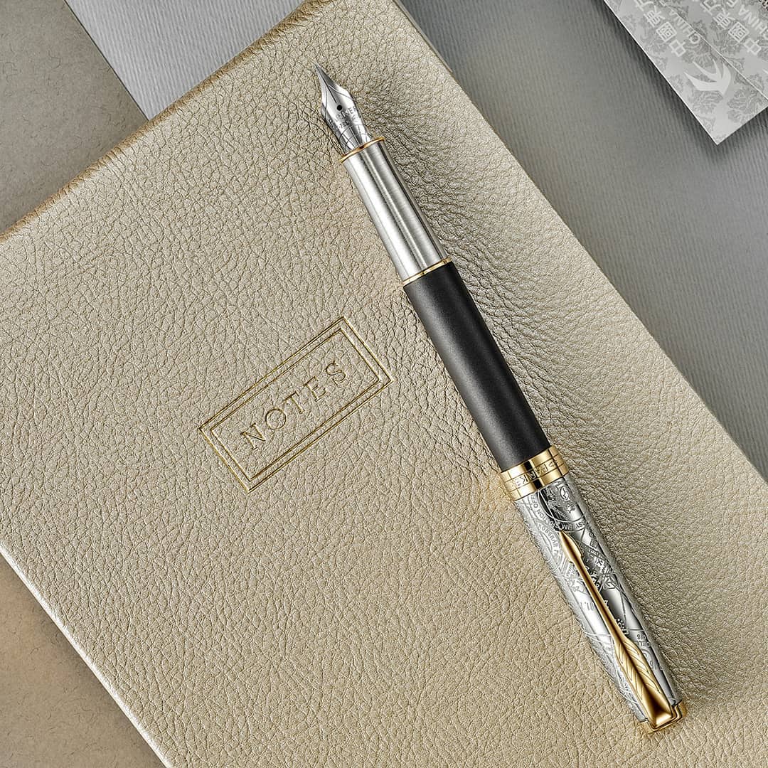 Parker Sonnet Special Edition Impression Fountain Pen with 18k Gold Trims