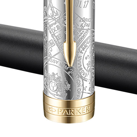 Parker Sonnet Special Edition Impression Fountain Pen with 18k Gold Trims
