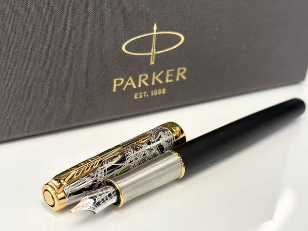 Parker Sonnet Special Edition Impression Fountain Pen with 18k Gold Trims