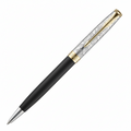 Parker Sonnet Reflection Matte Black With Classy Engraved Goldtrims Cap Ballpoint Pen