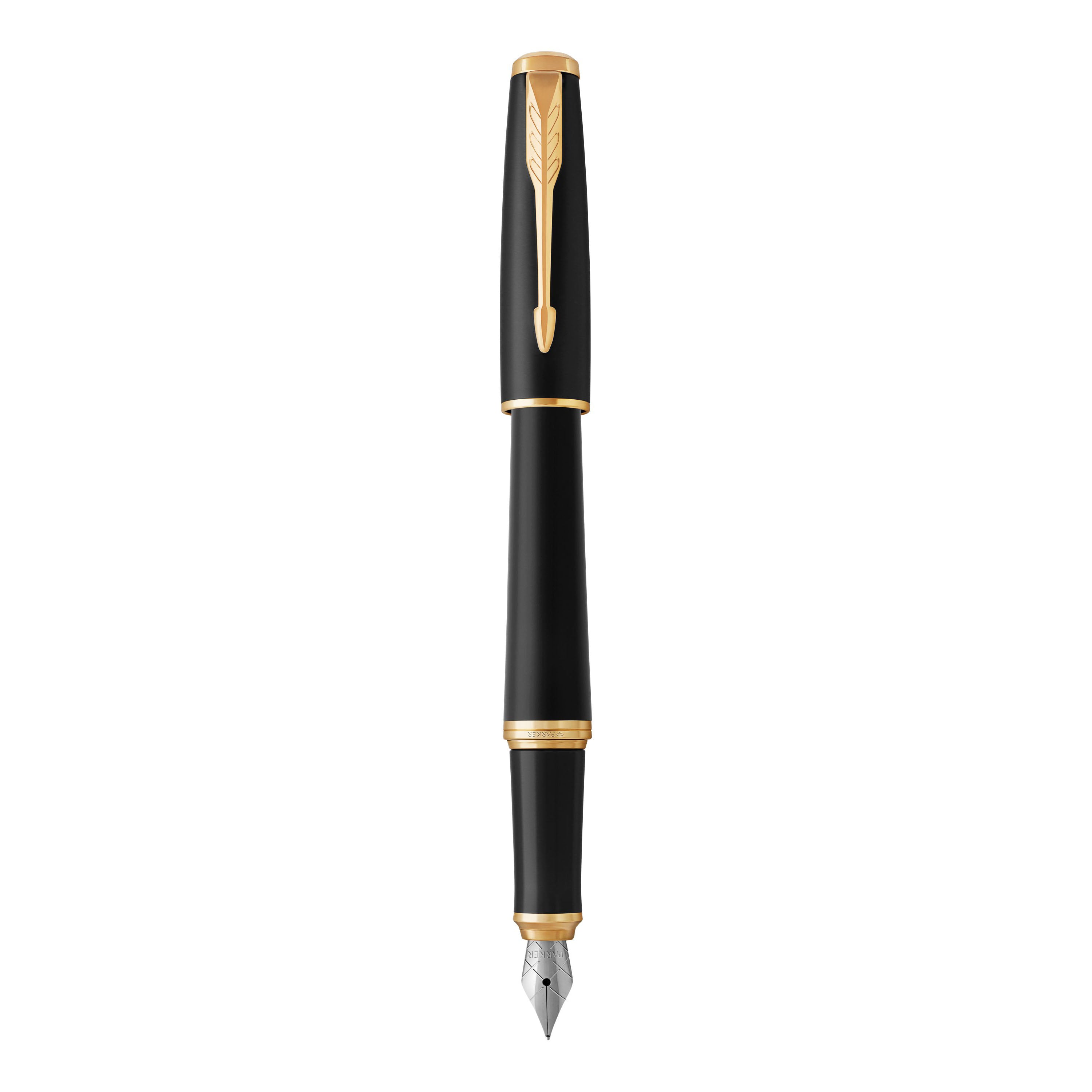 Parker Urban Fountain Pen - Muted Black with Gold Trim