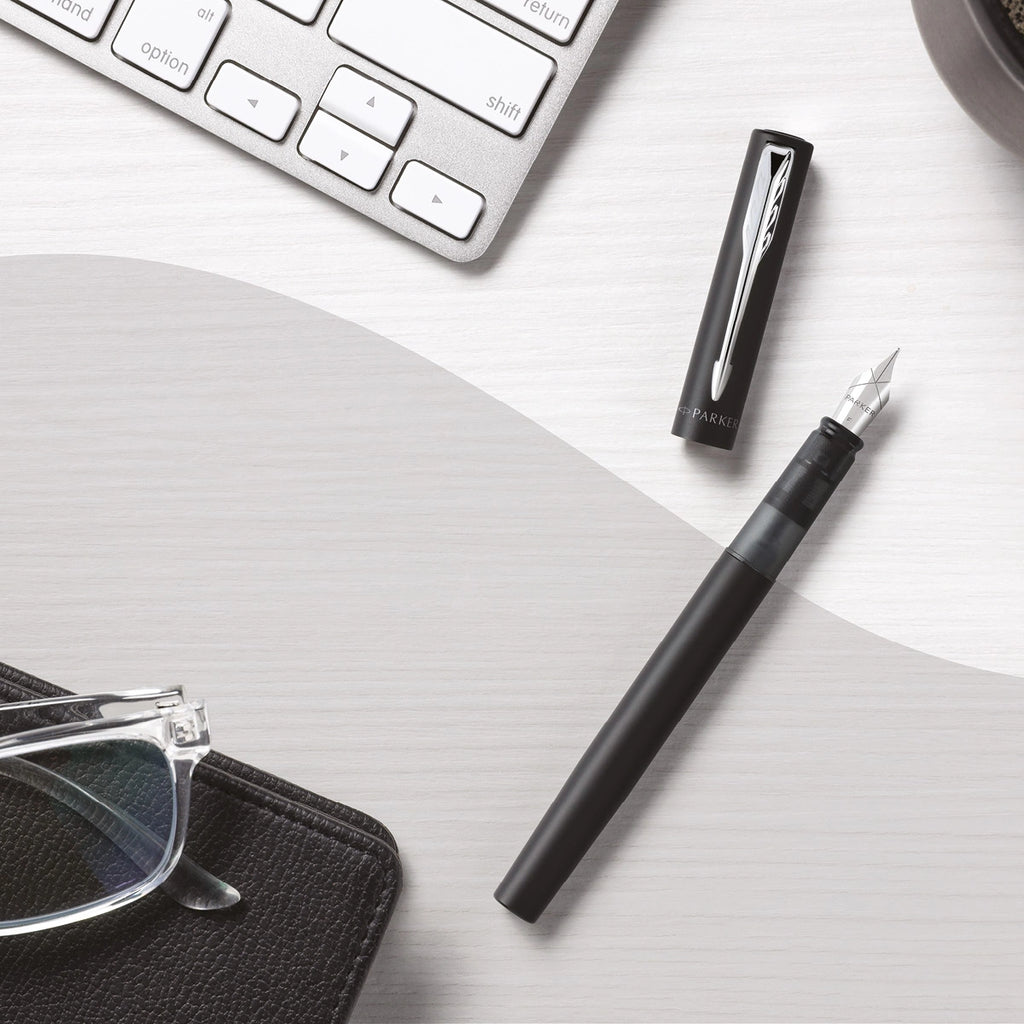 Parker Vector XL Matte Black Fountain Pen