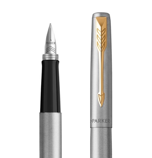 Parker Jotter Core Stainless Steel GT Fountain Pen