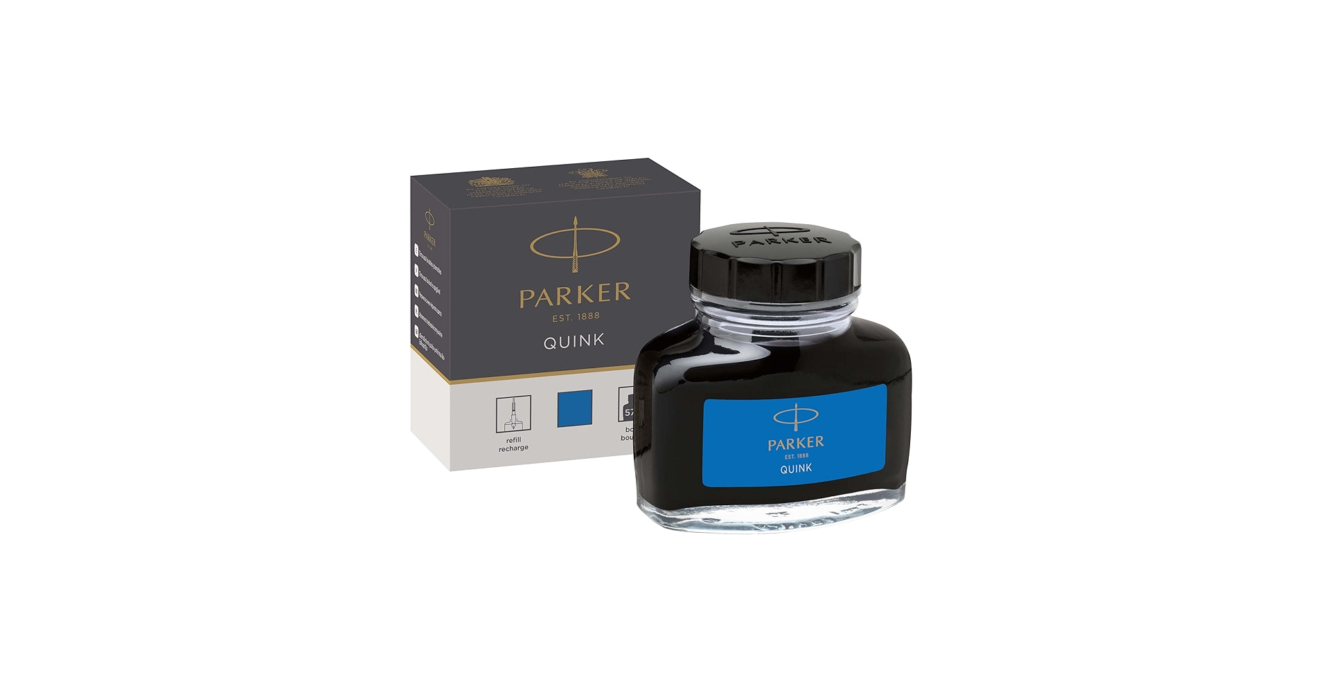 Parker Quink Ink Bottles Collection