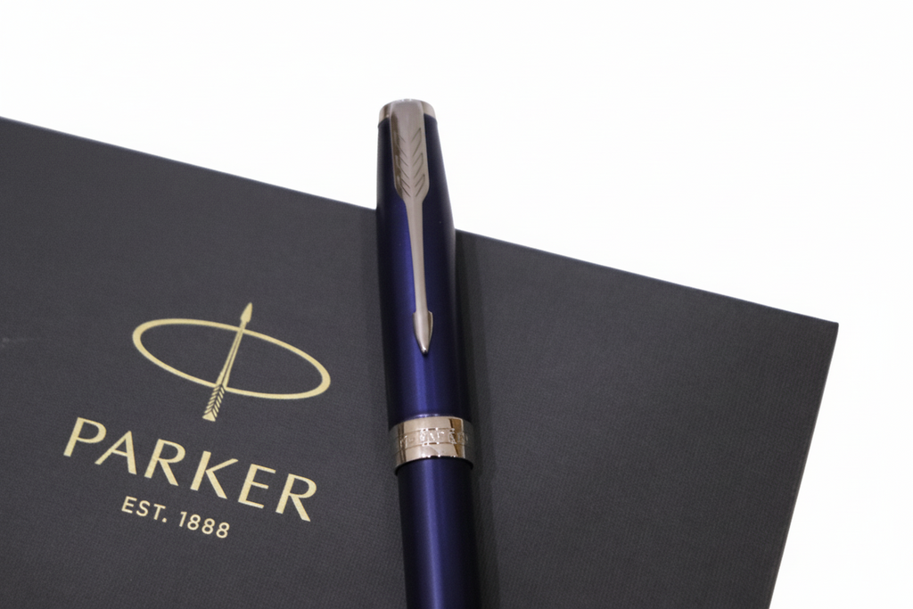Parker Sonnet Classy Blue Chrome Trim Fountain Pen