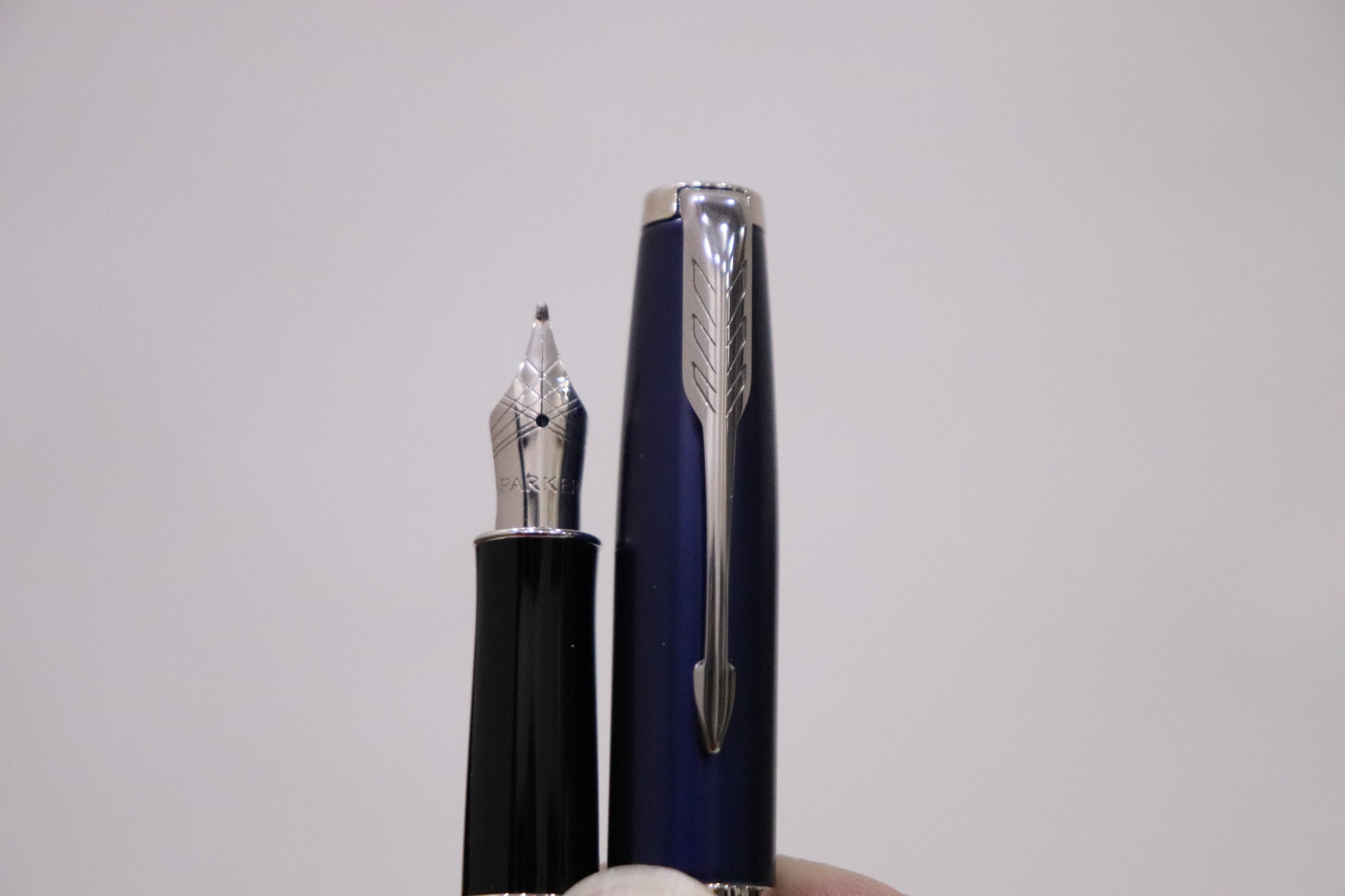 Parker Sonnet Classy Blue Chrome Trim Fountain Pen