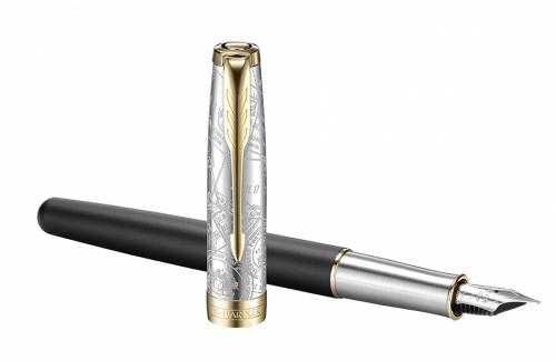 Parker Sonnet Special Edition Impression Fountain Pen with 18k Gold Trims