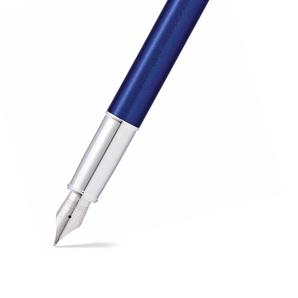 Sheaffer Gift Collection 100 – 9339 Fountain Pen | Glossy Blue Lacquer with Chrome Trim