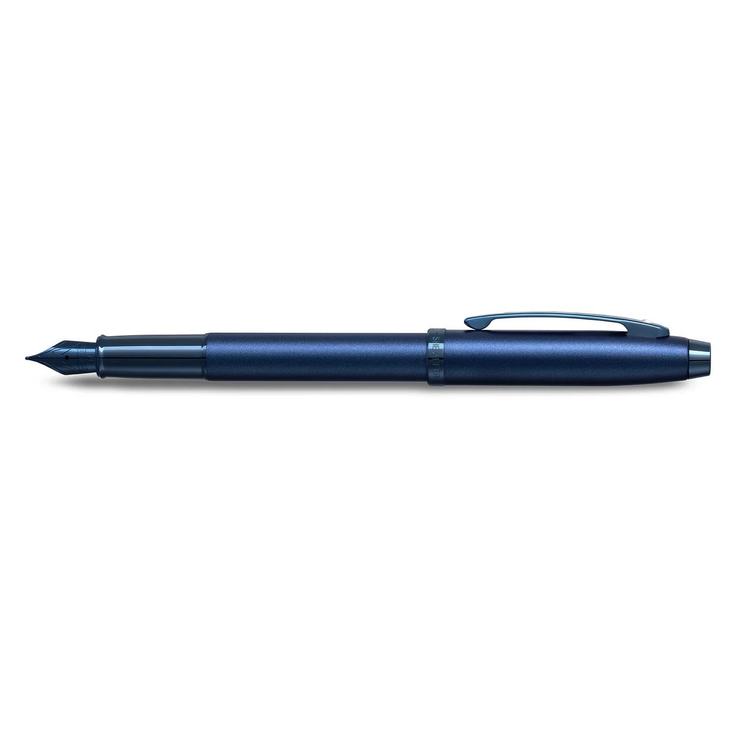 Sheaffer Gift Collection 100 – 9371 Satin Blue With PVD Blue Trim Fountain Pen