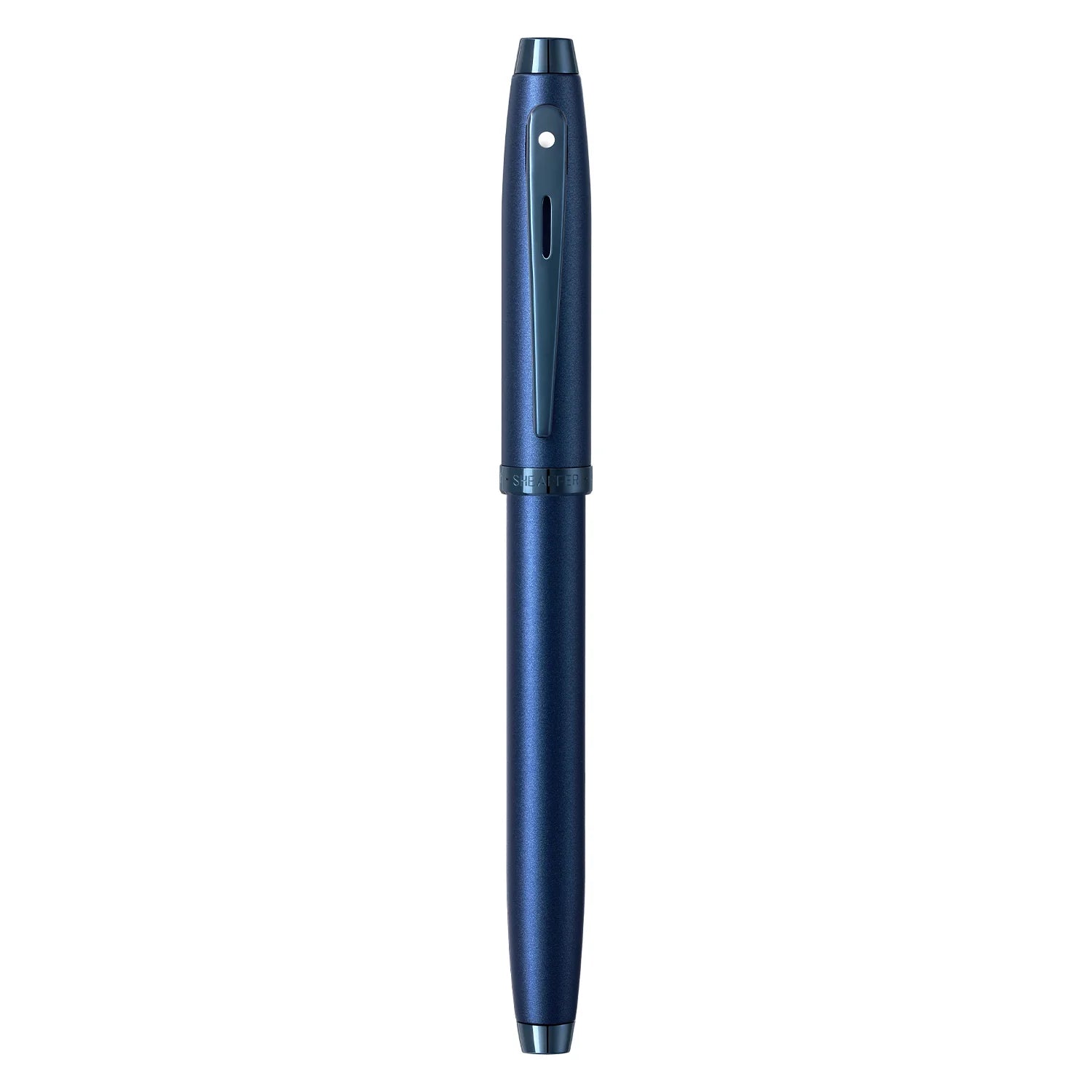 Sheaffer Gift Collection 100 – 9371 Satin Blue With PVD Blue Trim Fountain Pen