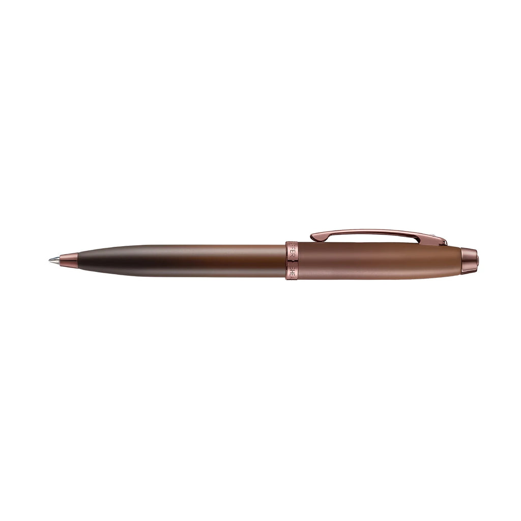 Sheaffer Gift Set Coffee Edition 100 9374 Ballpoint Pen with Coffee Notebook