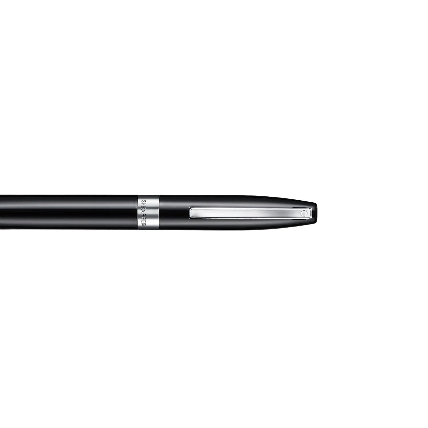 Sheaffer Legacy 9064 Glossy Black Ballpoint Pen with Chrome-Plated Trims