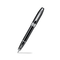 Sheaffer Legacy 9064 Glossy Black Inlaid Nib Fountain Pen with Chrome-Plated Trims