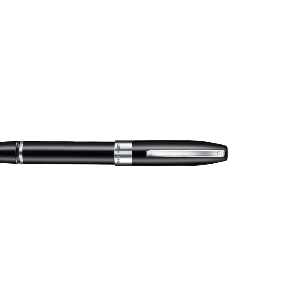 Sheaffer Legacy 9064 Glossy Black Rollerball Pen with Chrome-Plated Trims