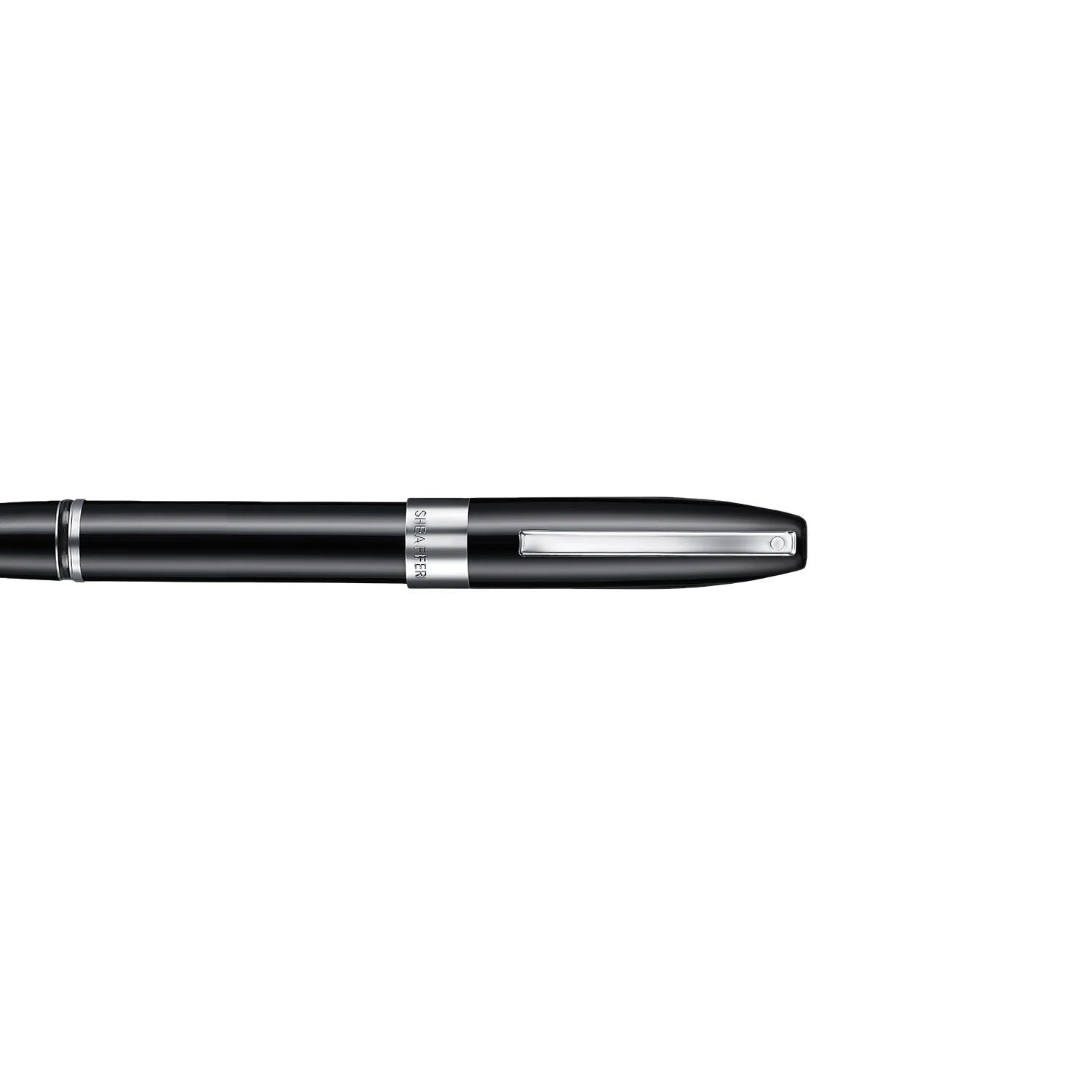 Sheaffer Legacy 9064 Glossy Black Rollerball Pen with Chrome-Plated Trims