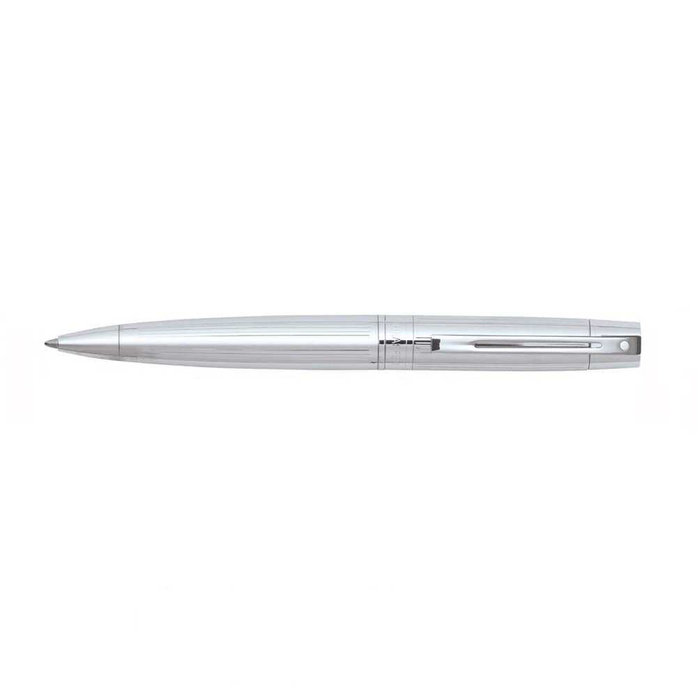 Sheaffer Gift Collection 300 – 9326 Straight line Chased Chrome Ballpoint Pen
