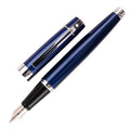 Sheaffer Gift Collection 300 – 9341 Blue Lacquer Chrome Trim Fountain Pen