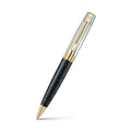 Sheaffer Gift Collection 300 – 9347 Engraved Black with Chrome Cap and Gold Trims Ballpoint Pen