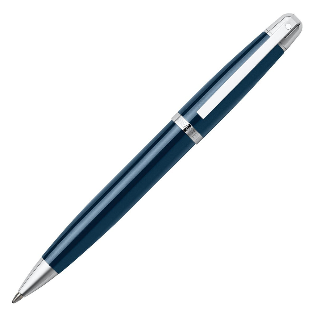 Sheaffer Gift Collection 500 – 9333 Glossy Blue Chrome Trim Ballpoint Pen