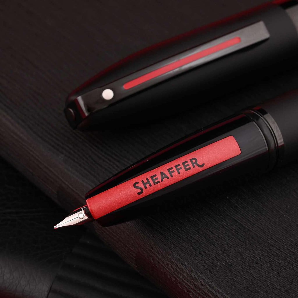 Sheaffer® ICON 9108 Matte Black Fountain Pen With Gloss Black Trim