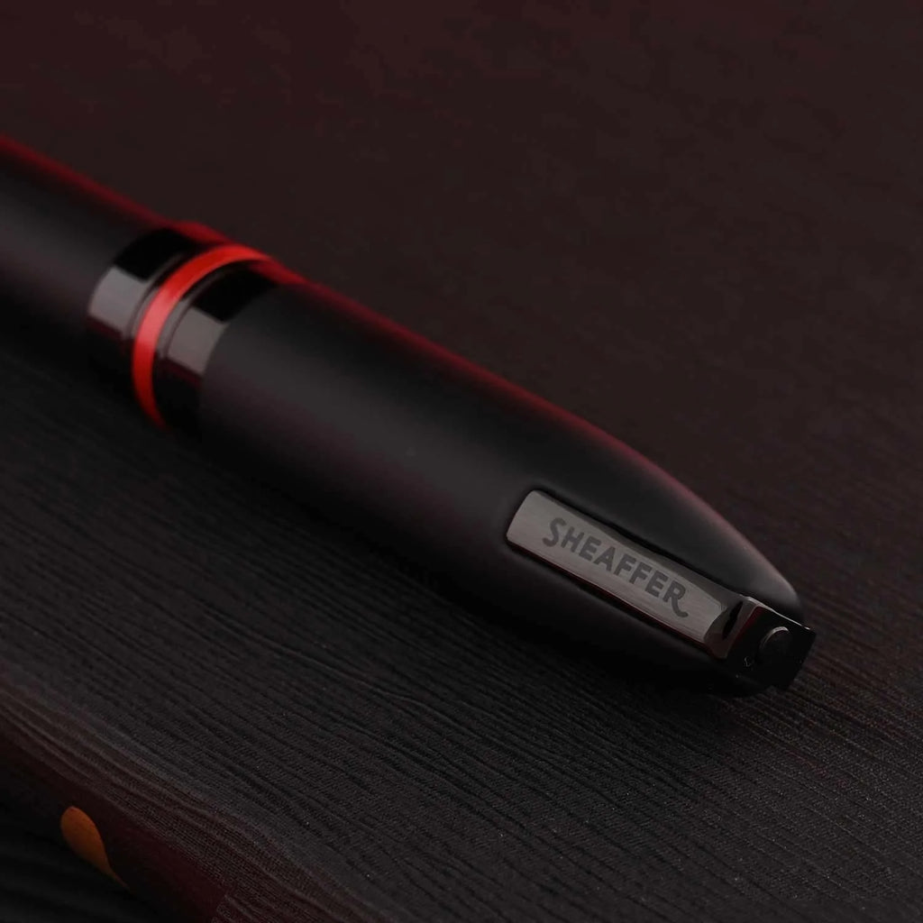Sheaffer® ICON 9108 Matte Black Fountain Pen With Gloss Black Trim