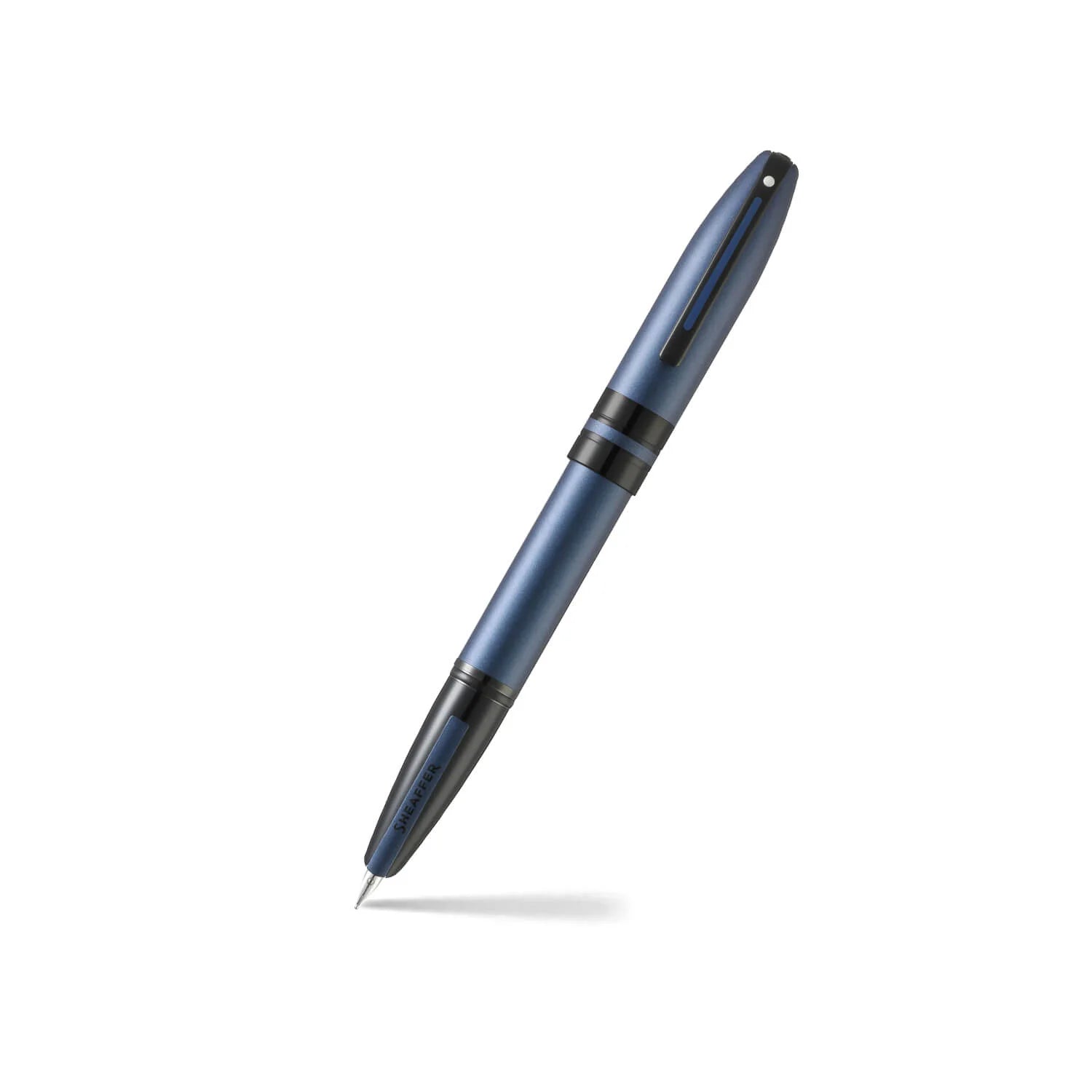 Sheaffer® ICON 9110 Metallic Blue Fountain Pen With Gloss Black Trim