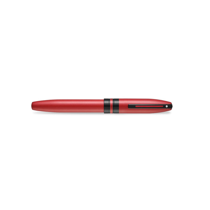 Sheaffer Icon 9111 – Matte Red With Glossy Black PVD Trim Fountain Pen