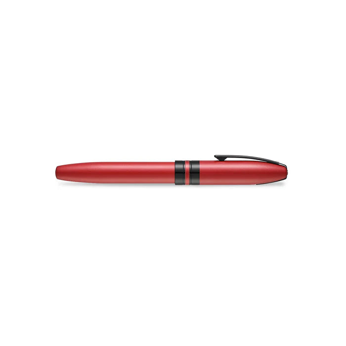 Sheaffer Icon 9111 – Matte Red With Glossy Black PVD Trim Fountain Pen