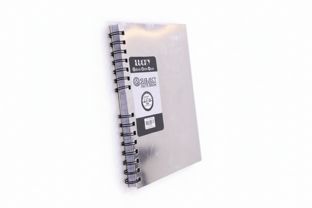 Lucky Exclusive Chrome Spiral Notebook 6-Subjects Premium Paper Quality MS Size