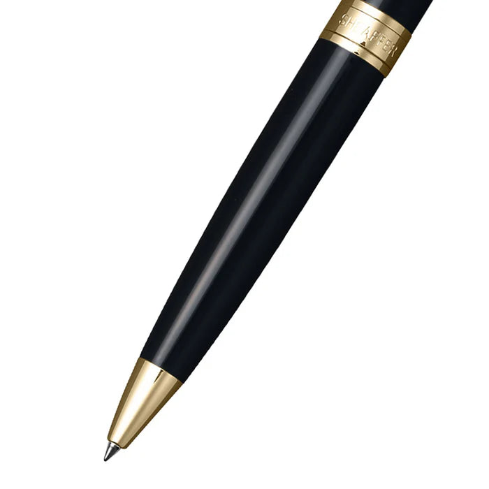 Sheaffer Gift Collection 300 – 9325 Glossy Black Gold Tone Trim Ballpoint Pen
